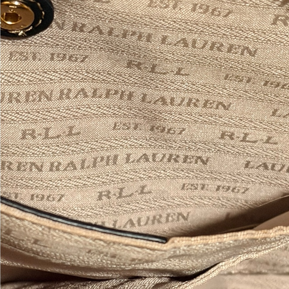 Lauren Ralph Lauren Sheldon Leather Tote Black - Picture 16 of 16